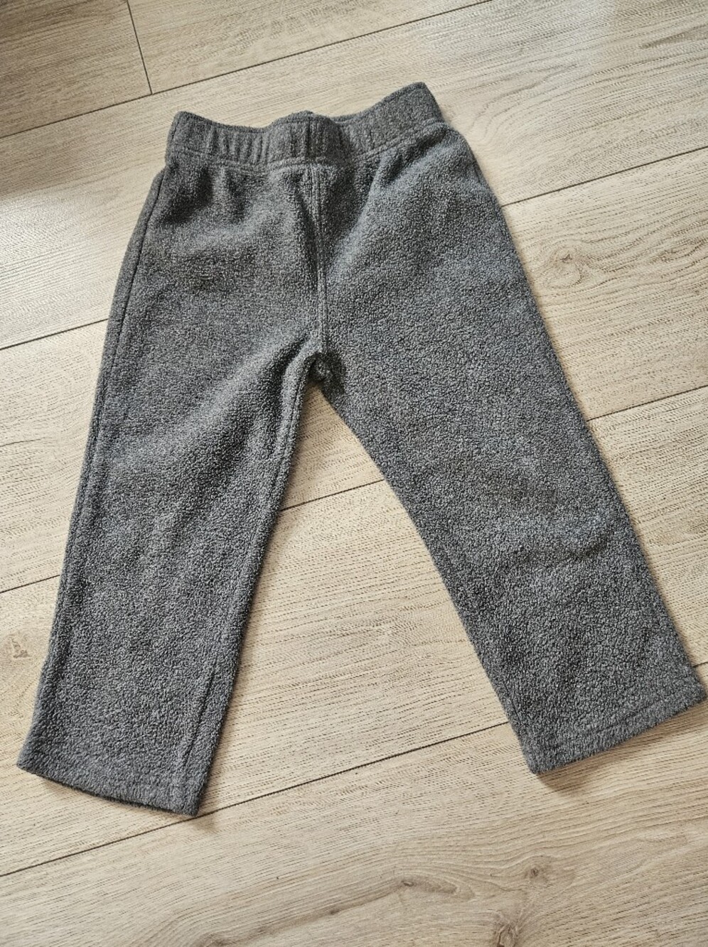 The Childrens Place Toddler Boys Girls 3T Dark Grey Microfleece Warm Pants 👖✨